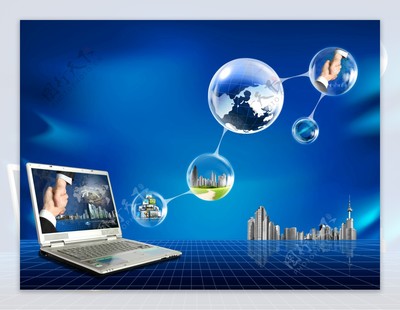 數(shù)字時(shí)代的設(shè)計(jì)元素 從地球儀到建筑樓房的視覺融合